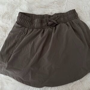 Women's Brown Athletic Skort